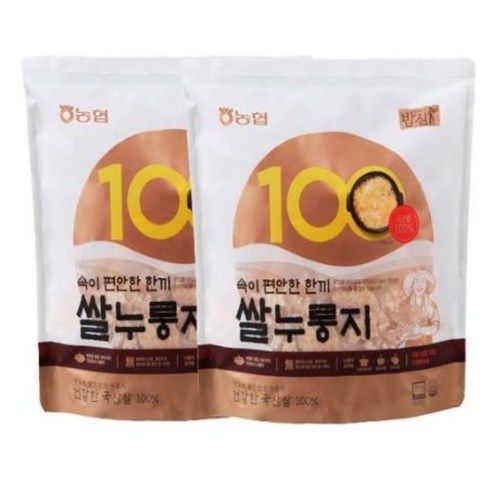 농협 밥심 쌀누룽지 700g, 2개