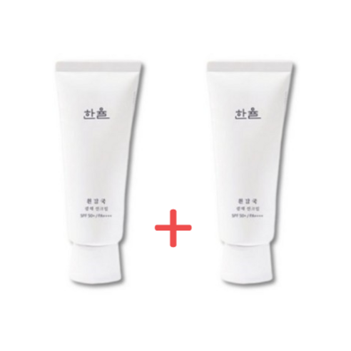 한율 흰감국 광채 선크림 70ml 선블록/선크림/선로션, 2개