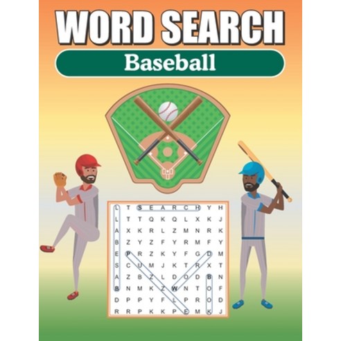 Word Search Baseball: Word Find Puzzle Book For Sports Fans Paperback, Independently Published, English, 9798601486248