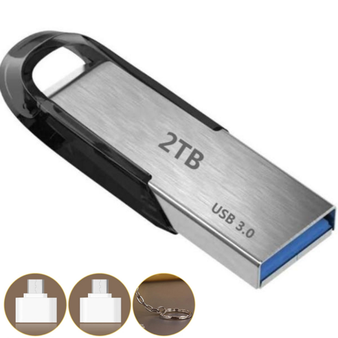 디지털 노마드를 위한 필수템, 님버스라이프 대용량 USB 3.0 메모리: 1TB/2TB 휴대용 저장장치의 새로운 기준 usb1테라