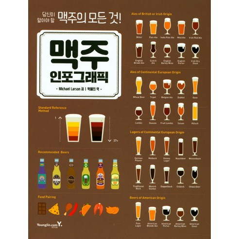 맥주 인포그래픽:당신이 알아야 할 맥주의 모든 것!, 영진닷컴, Michael Larson 저/박혜진 역