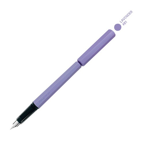 플래티넘 스타렛 만년필 소유성, F, Lavender (81)
