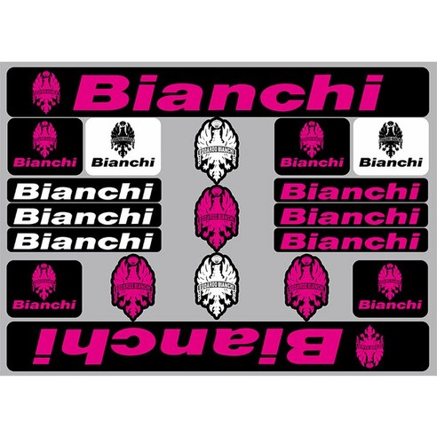 Bianchi 자전거 스티커 산악 로드 바이크 M 방수 장식 개성 30cm, 02 04_03 25cm, 1개