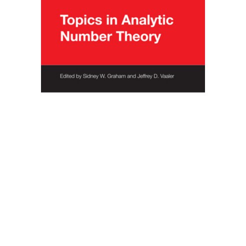 Topics in Analytic Number Theory Paperback, University of Texas Press, English, 9780292741034