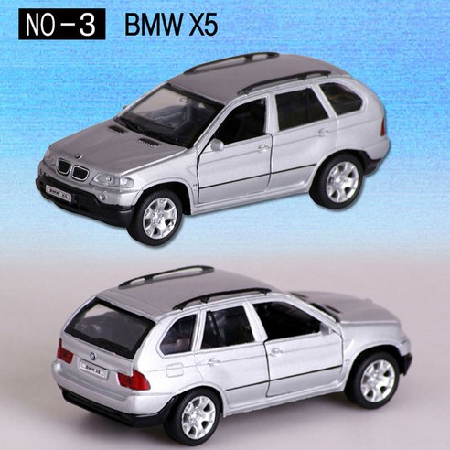 세계명차 BMW X5 미니카 풀백 다이캐스팅 명차모형 자동차 피규어