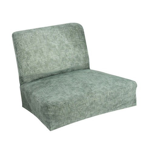 장식 높은 좌석 막대기 발판 덮개 보호자 식당 의자 Slipcover, 짙은 녹색, 폴리 에스터