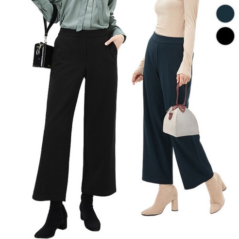 [체이스컬트]밴딩 WIDE PANTS/2Color