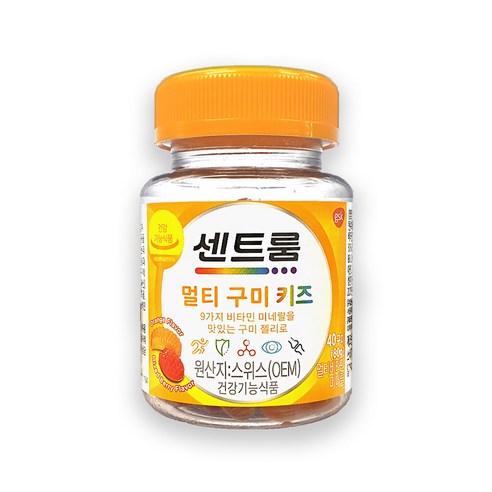 센트룸 멀티 구미 키즈, 40정, 80g, 1개