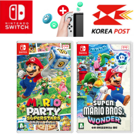 [닌텐도] SWITCH 닌텐도 스위치 슈퍼 마리오브라더스 원더, 슈퍼마리오브라더스 원더+마리오슈퍼스타즈+조이콘 악세사리