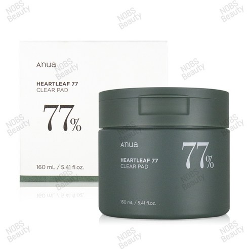 아누아 어성초 77 클리어 패드 160ml, 70개입, 2개