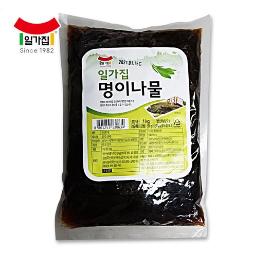 일가집 명이나물 1kg, 1개