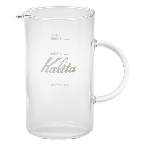칼리타 내열 유리 핸드 드립 서버 저그500, 단품, 1개, 500ml