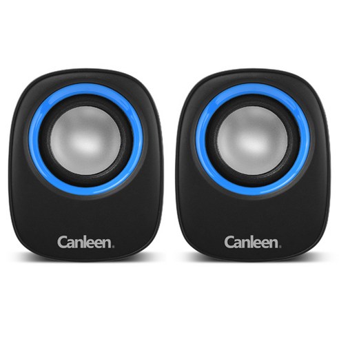 젬스트 미니 스피커 Canleen 스피커 (USB 전원+ 3.5mm 잭 타입) CDS-100 / 다용도 에코백 증정 마란츠스피커mls1200