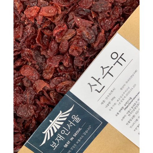 보재인서울 국내산 산수유 전남 구례 산수유300g, 1578개, 300g