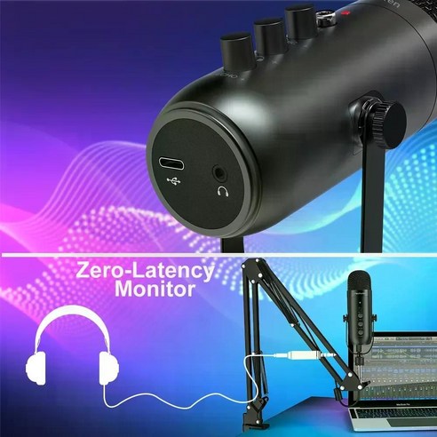 Zealsound A68s-c RGB 마이크로 당신의 콘텐츠를 빛내세요!