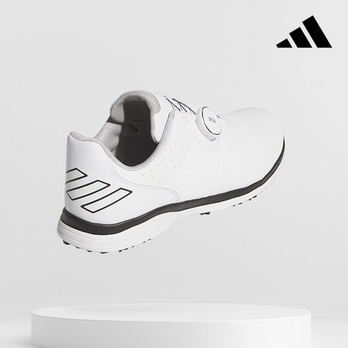 필드를 자유롭게 누비는 여성 골퍼를 위한 궁극의 선택, 아디다스 W 플루이드 모션 보아 골프화 IH5983