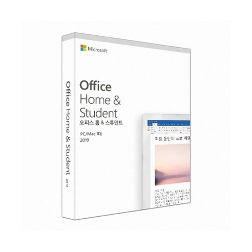 Microsoft Microsoft 코리아 Office 2019 Home & Student (PKC 한글)