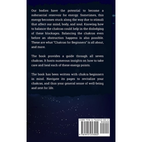 (영문도서) Chakras for Beginners: The Complete Guide to Awaken and Balance your Chakras Learn to Chakra... Paperback, Pape Publishing Ltd, English, 9781915253002