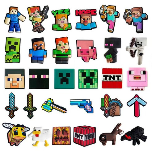 휘앤스타 마인크래프트 2nd 에디션 게임 악세사리 파츠30P