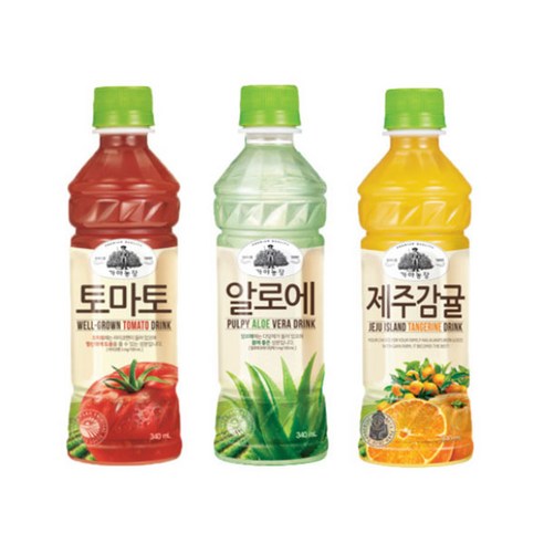 국산토마토 갈아만든 해썹 토마토즙 90팩, 90개, 110ml 가야토마토주스 10 가야농장 알로에주스 토마토주스 340ml 24입 과일주스 교차선택, 토마토 12입+알로에 12입, 1개