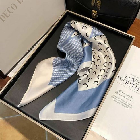 섬세한 아름다움, 100% 실크 스카프로 완성하는 당신의 스타일 실크스카프