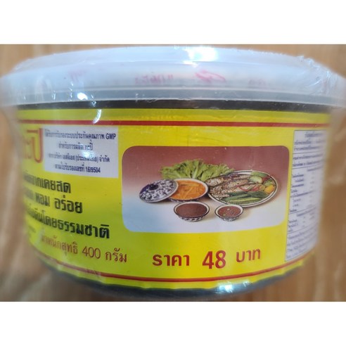 태국 가피 새우 젓갈 쏠티드 쉬림 페이스트 Shrimp Paste 가피 worldfood