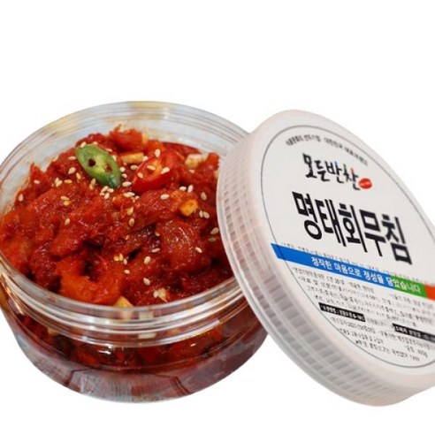 [모든반찬] 속초명물 명태회무침(국내가공) 400g, 1개