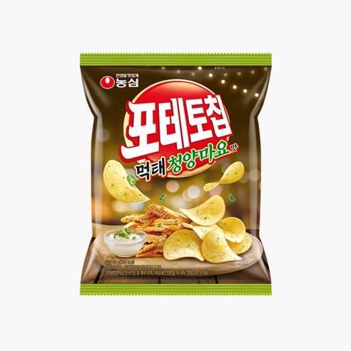 포테토칩 먹태 청양마요맛, 50g, 16개