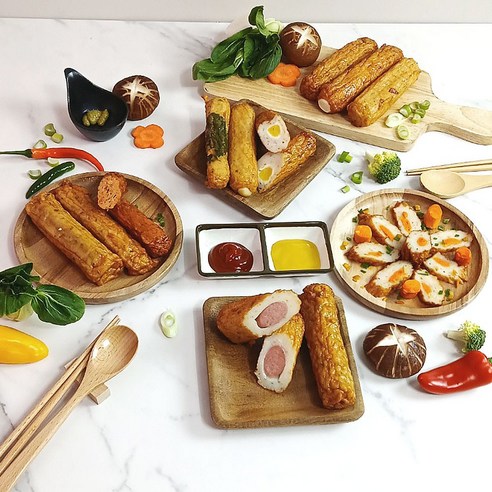 수제 어묵 핫바: 식탁에 풍요로움을 더하는 편리하고 맛있는 대용량 즉석 조리식품