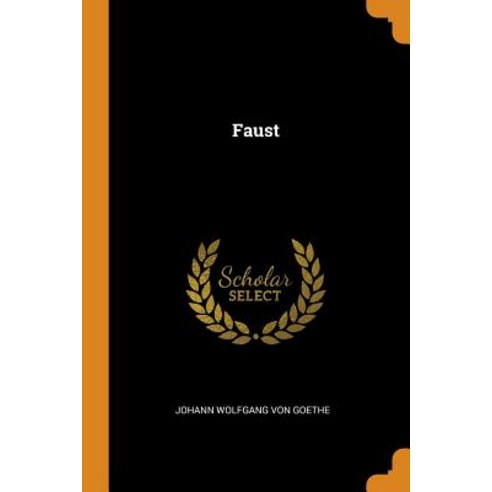 (영문도서) Faust Paperback, Franklin Classics, English, 9780342160235