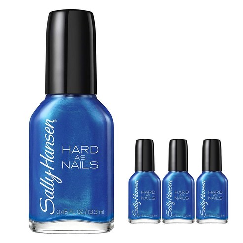샐리한센 하드 애즈 네일 컬러 매니큐어 13.3ml, Sturdy Sapphire, 4개