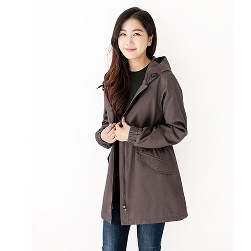 봄과 가을을 위한 편안하고 세련된 다미웨어 야상/사파리점퍼
