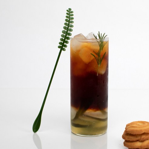 차 경험 향상을 위한 편리하고 다용도적인 두두 더피고사리 머들러 티스푼 스틱