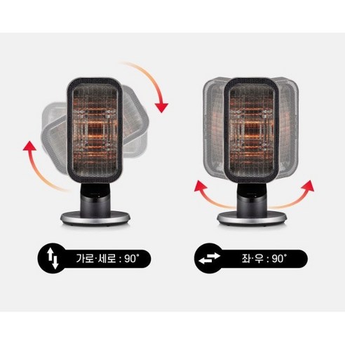 카본히터  신일 ECO 리플렉터 히터, SEH-ECO3000B, 블랙