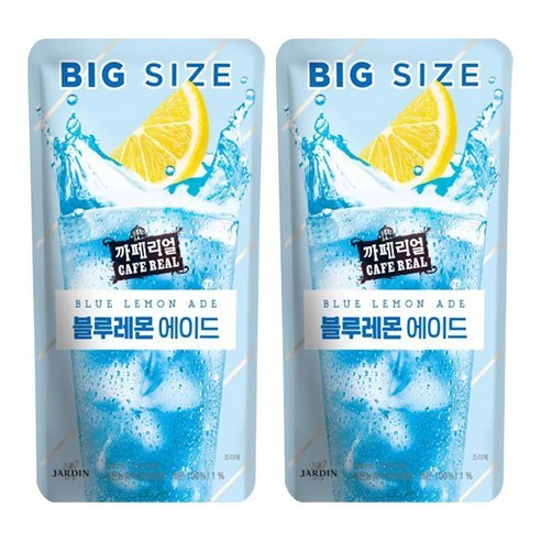 쟈뎅 까페리얼 블루레몬 에이드, 320ml, 16개입