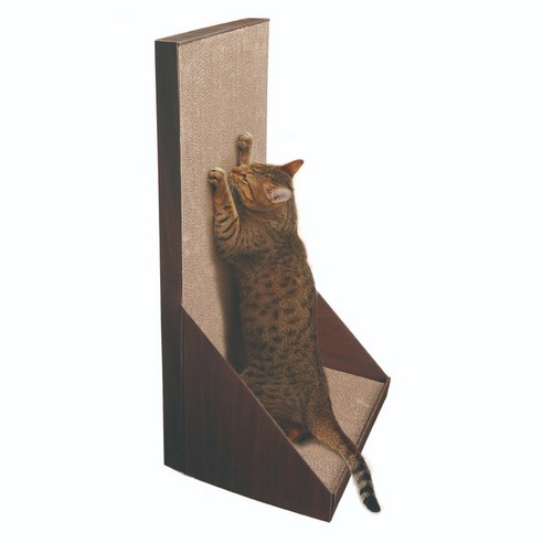 가리가리 월 고양이 스크래쳐, 다크브라운, 1개