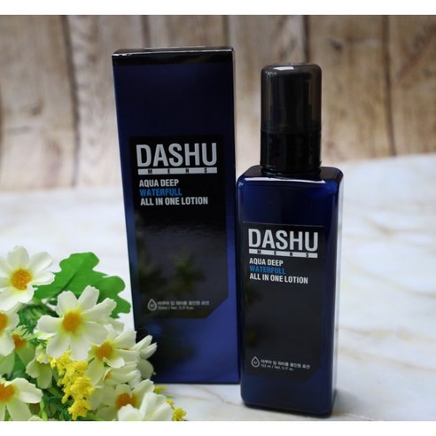 [본사정품] DASHU 맨즈 아쿠아 딥 워터풀 올인원 로션 153ml (지복합) 산뜻 수분보습 크림 건조 피부 가려운 피부 저자극 예민 민감 피부 기초 화장품 남자 남성 추천, 1개, 0.153l