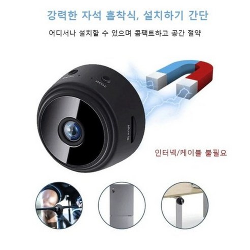 초미니 1080P 무선 실내 CCTV: 안심을 위한 가정 감시 솔루션