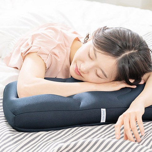 린더스위스 뉴 편안한 기절 베개 에어 쿠션 세트, 딥네이비, 1개