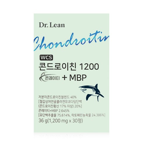 닥터린 콘드로이친 1200 콘레이티 MBP 송중기 콘드로이친, 30정, 1박스