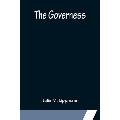 (영문도서) The Governess Paperback, Alpha Edition, English, 9789356154797