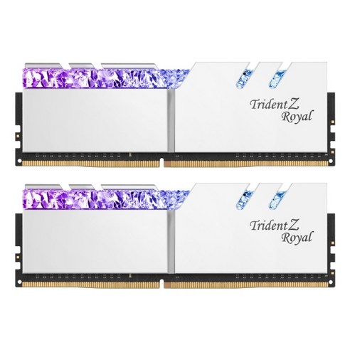 G.SKILL G.SKILL DDR4-4000 CL18 TRIDENT Z ROYAL 실버 패키지 (32GB(16Gx2))