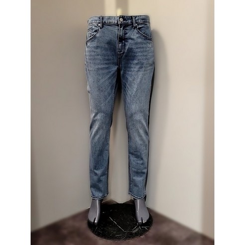 버커루 BC [2023 S/S] 남성 L톤 슬림 테이퍼드 청바지 B235Z0163P (봄/가을) 30% 할인 버커루바지