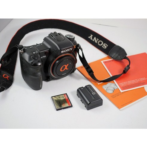 소니 알파 A700 DSLR 카메라본체만 렌즈 없음 테스트 완료 잘 작동합니다