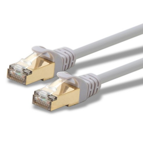 [CableMate] CAT.7 S-STP 랜케이블 [다이렉트/연선] [그레이/50m], 1개 cat.810d