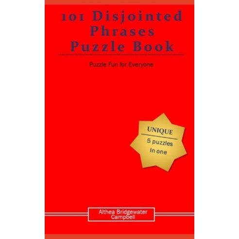 101 Disjointed Phrases Puzzlebook Paperback, Independently Published ...