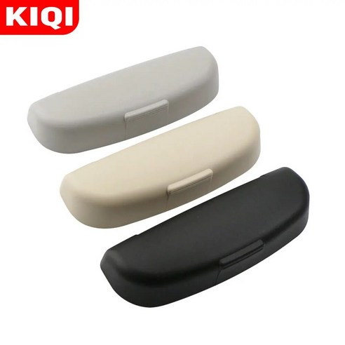 차량 태양 안경 케이스 Honda Fit Civic CRV HRV for Subaru Nissan Qashqai Juke X-Trail Tiida 현대 엑센트 투손, [01] Black