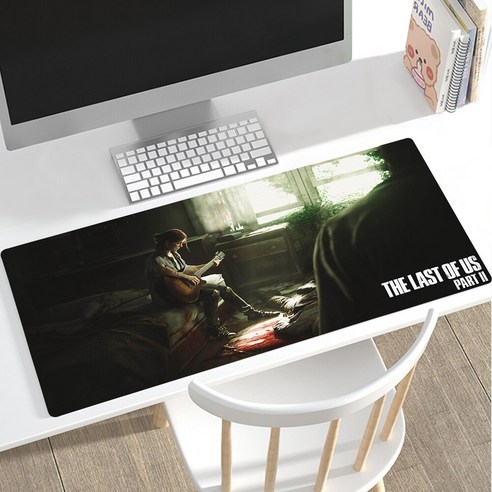 Tapis De Souris XXL 미국의 마지막 Alfombrilla Raton PC 게임 액세서리 30x60 마우스 패드 게이머 태피티노 마우스 마우스 패드 40x90, TL004850_350X900X3MM