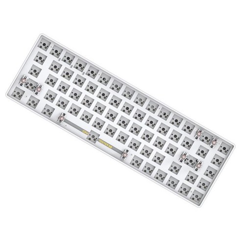 68Keys Tester68 기계식 키보드 키트 두 가지 모드 2.4G/Bluetooth 5.0 Ciy 샤프트 베이스 노트북 사무실 남성 여성용 핫, 키보드 크기 12.20x3.98x1.22인치, ABS 플라스틱, 옵션 1