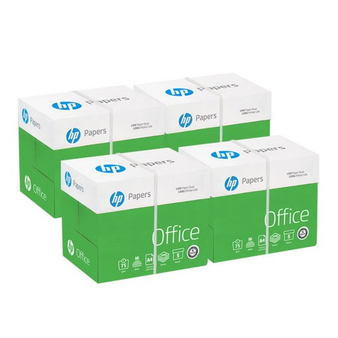 [HP] A4 복사용지(A4용지) 75g 2500매 4BOX, 상세 설명 참조